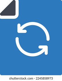 Datei, Vektorgrafik auf transparentem Hintergrund. Hochwertige Symbole. Glyphen Vektorsymbole für Konzept und Grafikdesign. 
