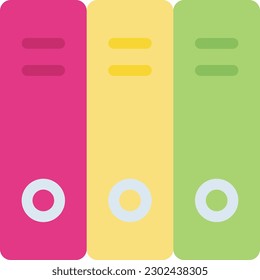 Datei, Vektorgrafik auf transparentem Hintergrund. Hochwertige Symbole. Zeilenfarbige Vektorsymbole für Konzept und Grafikdesign. 
