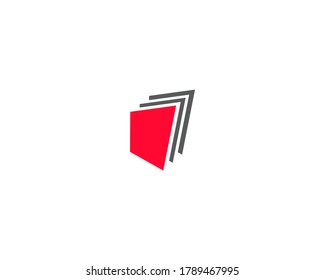File vector logo design template