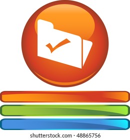 Botão da Web Arquivo isolado em um plano de fundo.