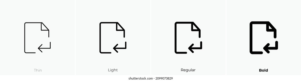 Datei-Entnahme ein Symbol. Thin, hellrosa und feines Design einzeln auf weißem Hintergrund