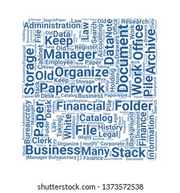 file word cloud. tag cloud about file