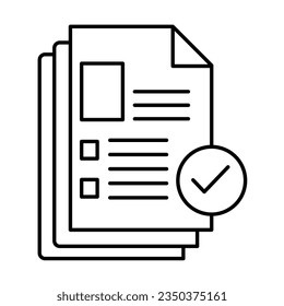 Files accepted Vector icon which can easily modify or edit  

