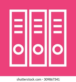 Files, cabinet, archive icon vector image.Can also be used for law and order. Suitable for mobile apps, web apps and print media.