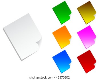 files of different colors