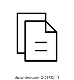 Files, Document icon design template