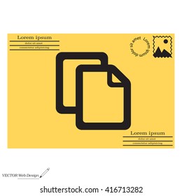 files (documents, data) icon