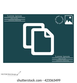 files (documents, data) icon
