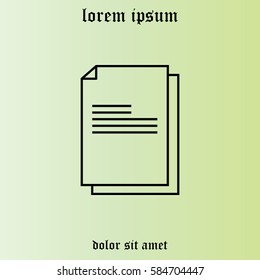 files (documents, data) icon