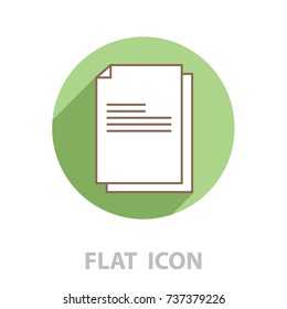 files (documents, data) icon. vector illustration