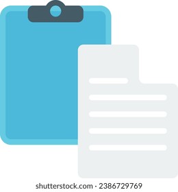 files folders icon flat design paste