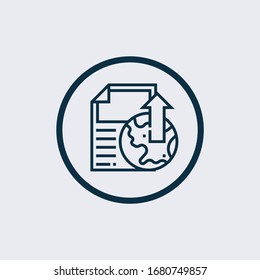files and folders icon isolated on white background from analytics collection. files and folders icon trendy and modern files and folders symbol for logo, web, app