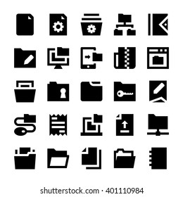 Files and Folders Vector Icons 1