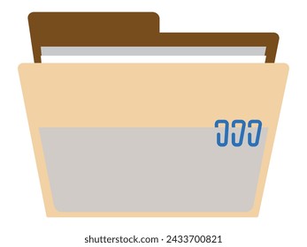 Files icon in colors and vector format.