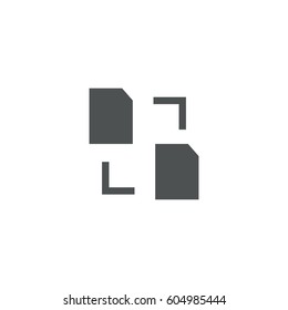 files icon. sign design
