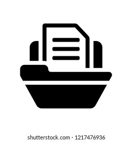 Files icon. Trendy Files logo concept on white background from User Interface and Web Navigation collection. Suitable for use on web apps, mobile apps and print media.