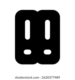 Vetor de Ícone de Arquivos para Gerenciamento de Documentos e Trabalho do Office. Design moderno de arquivo para papelada e pastas. Ícone de Glifo