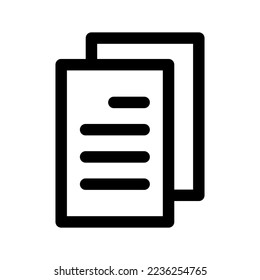 Ilustración de diseño del símbolo del vector de iconos de archivos