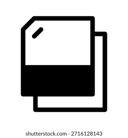 Ilustración de diseño de símbolos de Vector de iconos de archivos