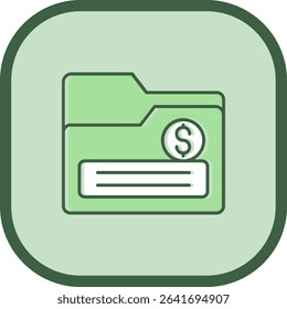 Files Line vector Icon Design