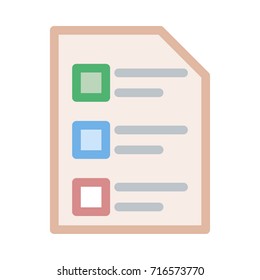 Files list icon