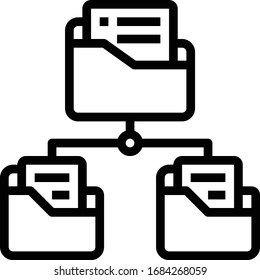 Files Sharing Network icons for web design, book, magazine, poster, ads, app, etc.