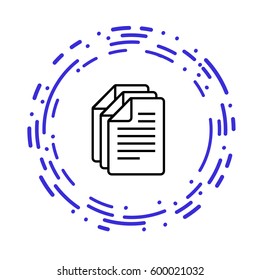 Files stack minimalistic