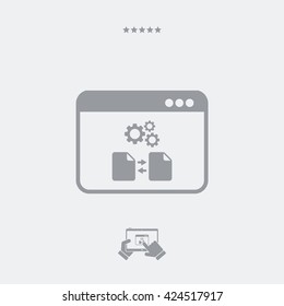 Files Transfer Settings Icon Stock Vector (Royalty Free) 424517917 ...