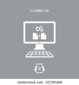 Files transfer settings icon