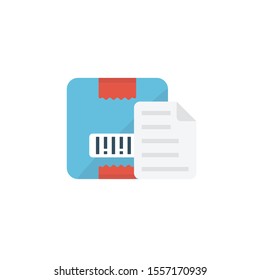 files vector flat colour icon 