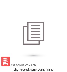 Files  vector icon