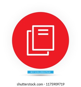 Files  vector icon