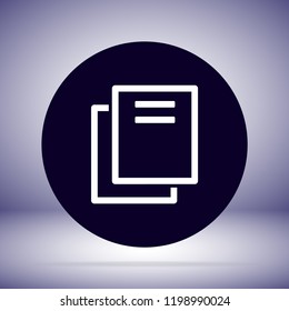 Files  vector icon