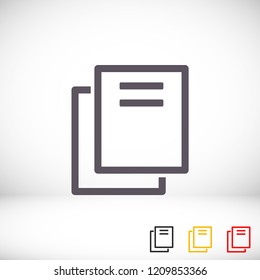 Files  vector icon