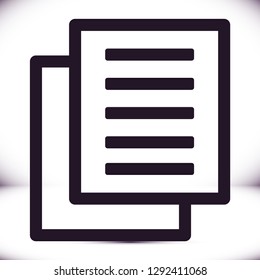 Files  vector icon