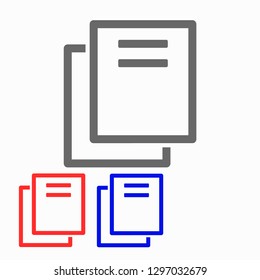 Files  vector icon