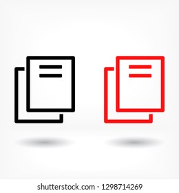 Files  vector icon