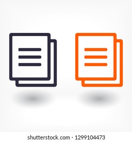 Files  vector icon