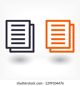 Files  vector icon