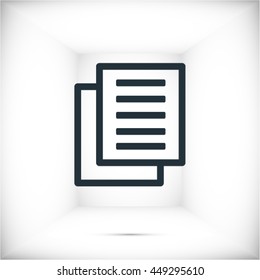 files vector icon 