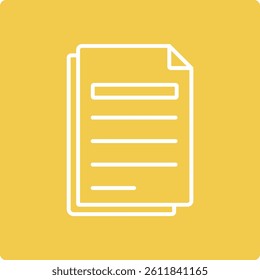 Files vector icon. Can be used for printing, mobile and web applications.
