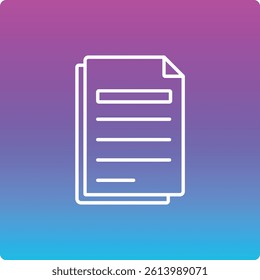 Files vector icon. Can be used for printing, mobile and web applications.