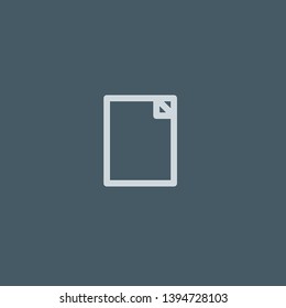 Files vector icon. Files concept stroke symbol design. Thin graphic elements vector illustration, outline pattern for your web site design, logo, UI. EPS 10.