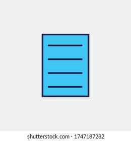 files vector icon pages document