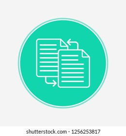 Files vector icon sign symbol