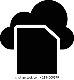 files vector illustration isolated on a transparent background. glyph vector icons for concept or web graphics.