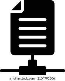 Files Vector illustration on a transparent background.Premium quality symmbols.Glyphs vector icon for concept and graphic design.