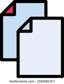 Files Vector illustration on a transparent background.Premium quality symmbols.Stroke vector icon for concept and graphic design.