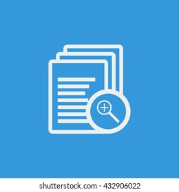Files Zoom In Icon