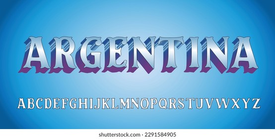 Tipografía argentina Fileteado Porteno para fileteado y afiches y lienzos